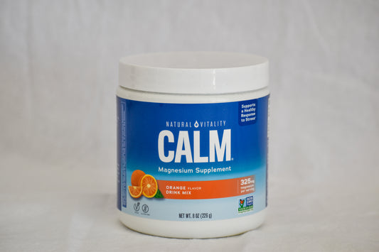 Natural Calm Magnesium Powder Orange